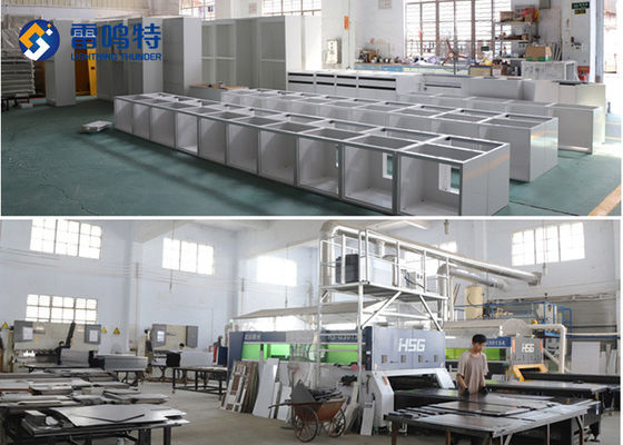 Lei Ming Te ISO14001 Ghế dài bằng thép không gỉ với bồn rửa hình bầu dục