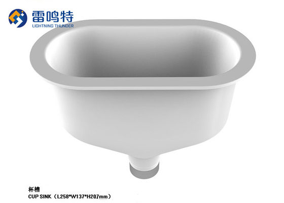 Chống kiềm ISO18001 Chậu rửa chén trong phòng thí nghiệm Vật liệu độ bền