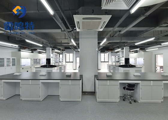 Phòng thí nghiệm vi sinh thép Ghế dài làm việc Sơn tĩnh điện Epoxy