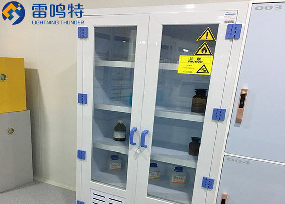 Tủ lưu trữ phòng thí nghiệm chống bụi trường học / Nội thất phòng thí nghiệm bệnh viện 1.5mm
